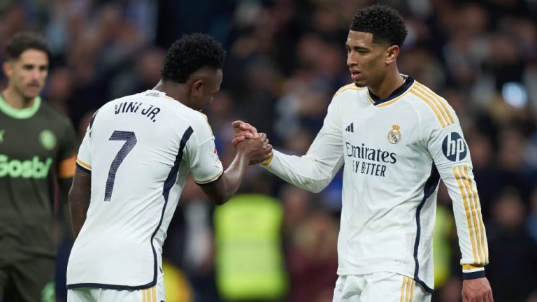 Bellingham brace helps leaders Madrid crush title rivals Girona