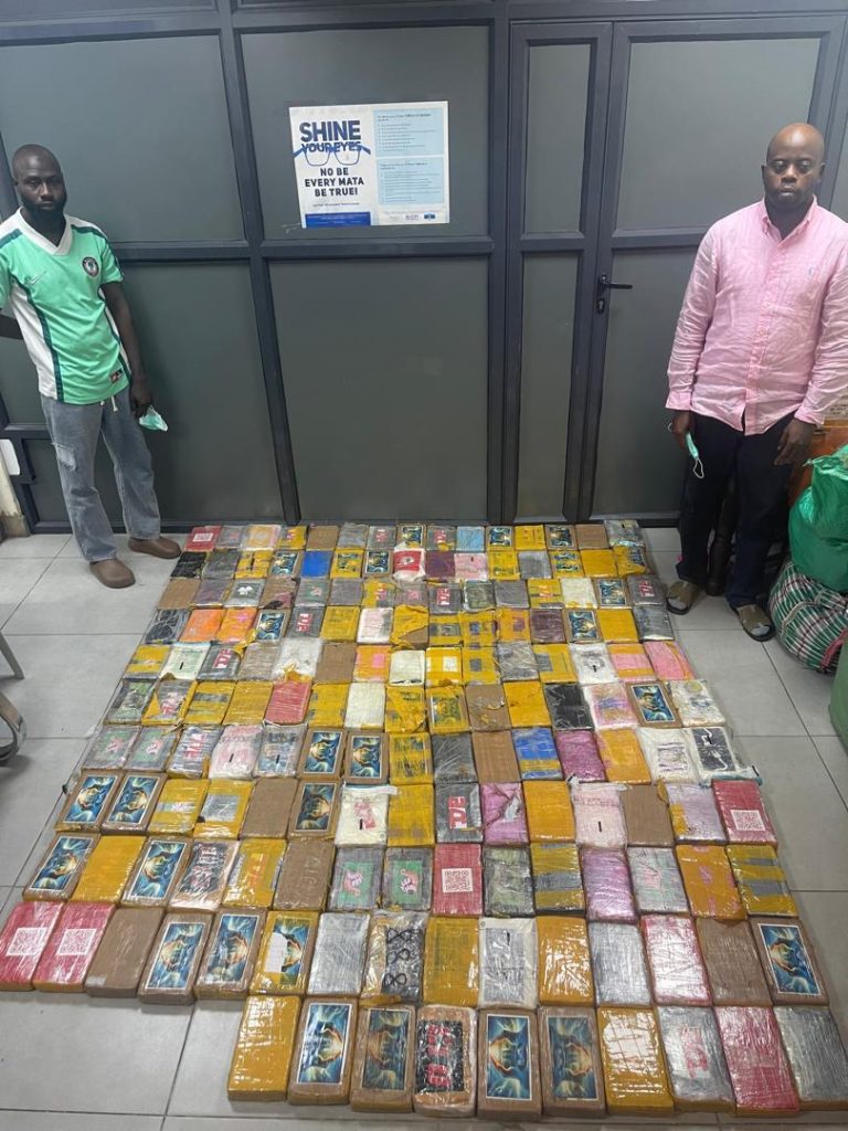 184.5kg cocaine bust: NDLEA docks KC Luxury, 2 accomplices, remanded in custody ( Photos)