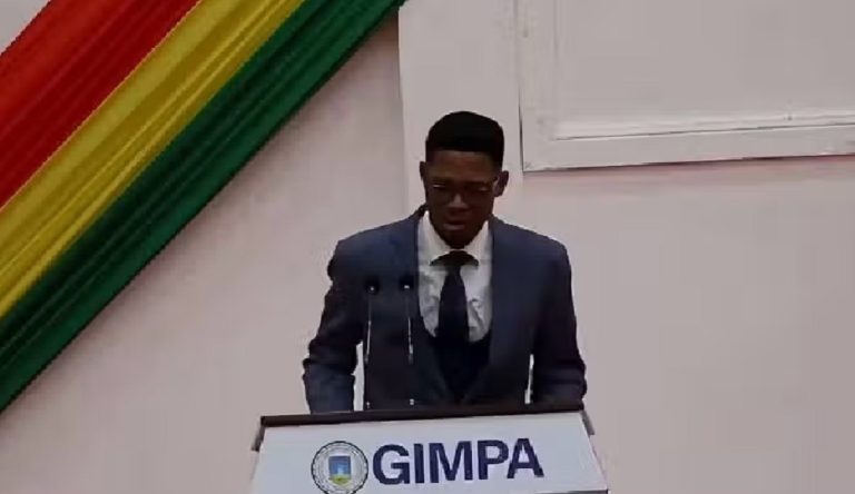 Ghanaian lawmaker collapses while addressing students