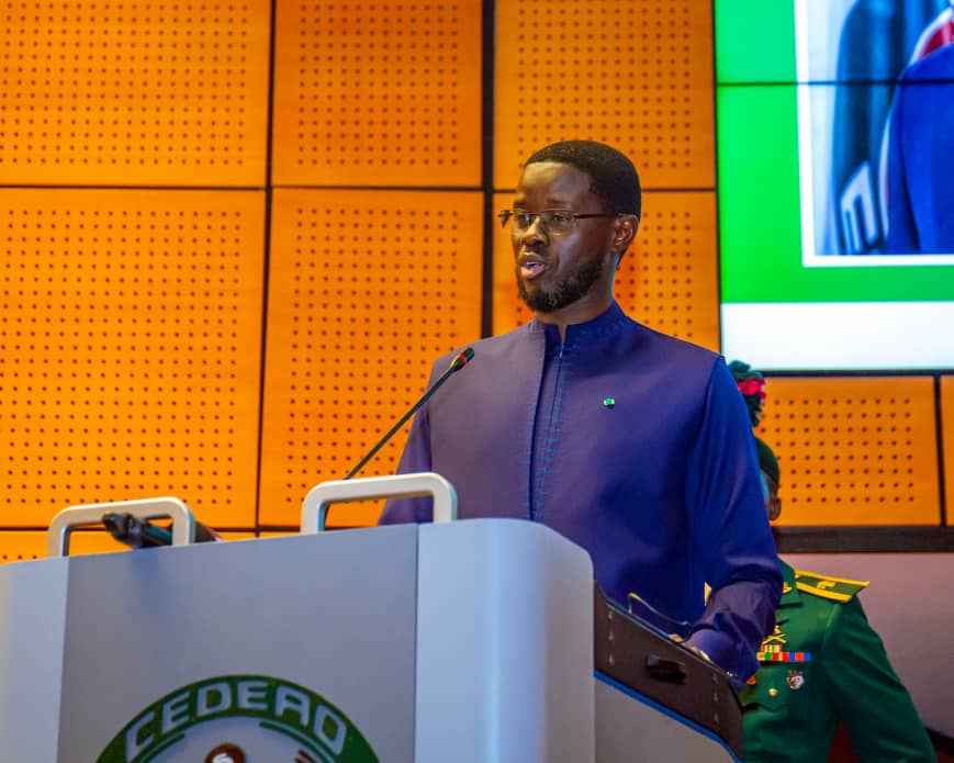 President Faye Says ECOWAS Parliament Is Central To Regional Integration President Faye Says ECOWAS Parliament Is Central To Regional Integration